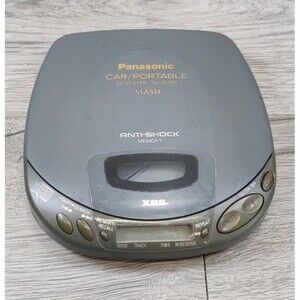 Panasonic Car Portable CD Player SL-S239C XBS Anti-Shock Mash Discman Tested